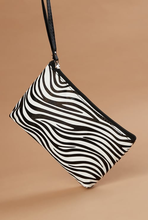 FAME FOREVER Printed Vanity Pouch