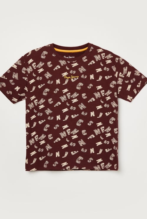 PEPE JEANS Boys Printed T-shirt