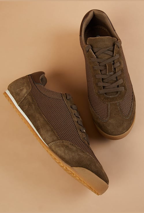 FORCA Knit Panel Sneakers