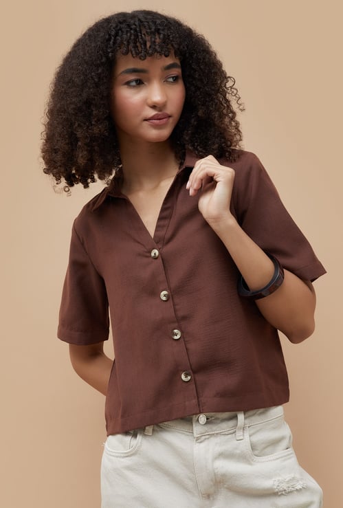GINGER Textured Shirt