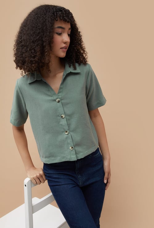 GINGER Textured Shirt