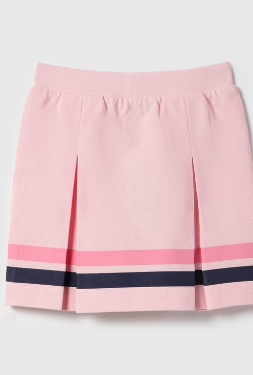 UNITED COLORS OF BENETTON Girls Textured Knit Skirt