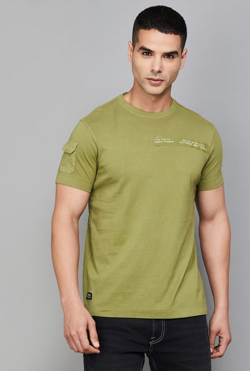 SPYKAR Applique T-shirt
