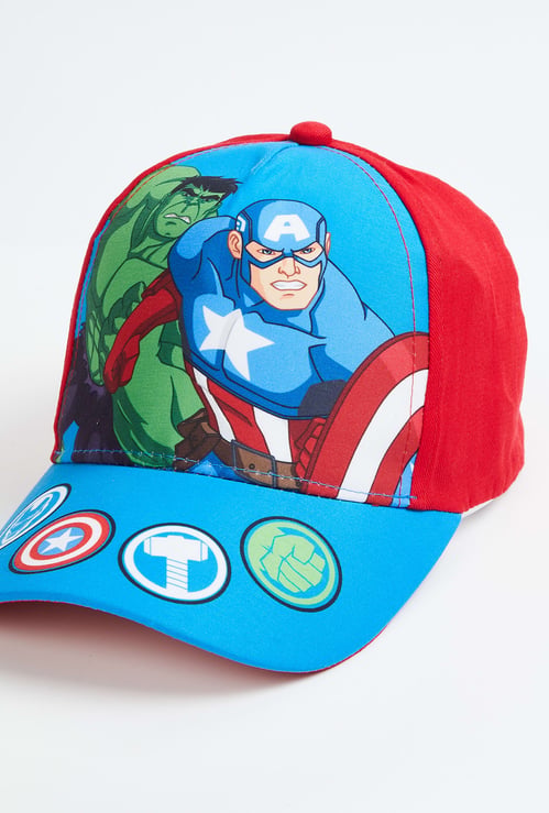 KIDSVILLE Boys Avengers Graphic Print Baseball Cap