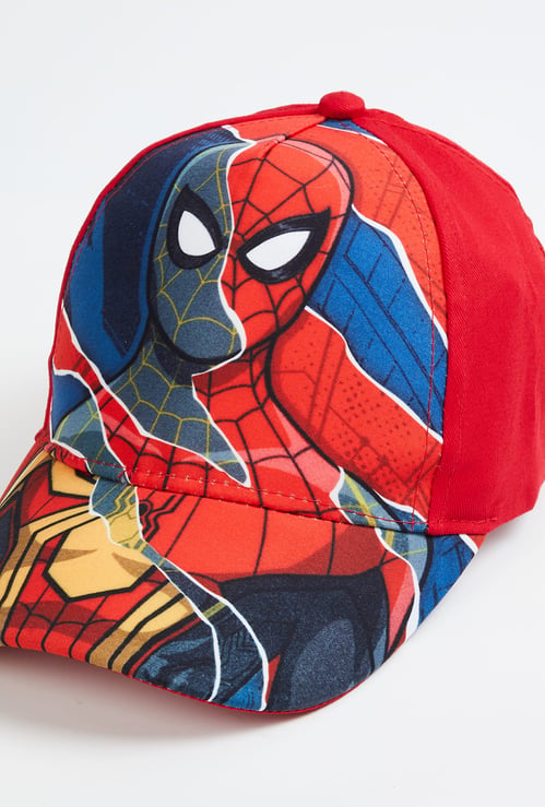 KIDSVILLE Boys Spider-Man Print Baseball Cap