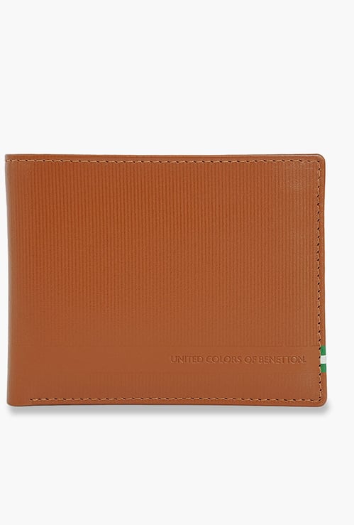 UNITED COLORS OF BENETTON Textured Bi-Fold Wallet