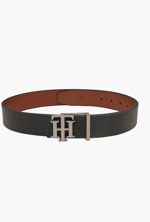 TOMMY HILFIGER Textured Reversible Belt