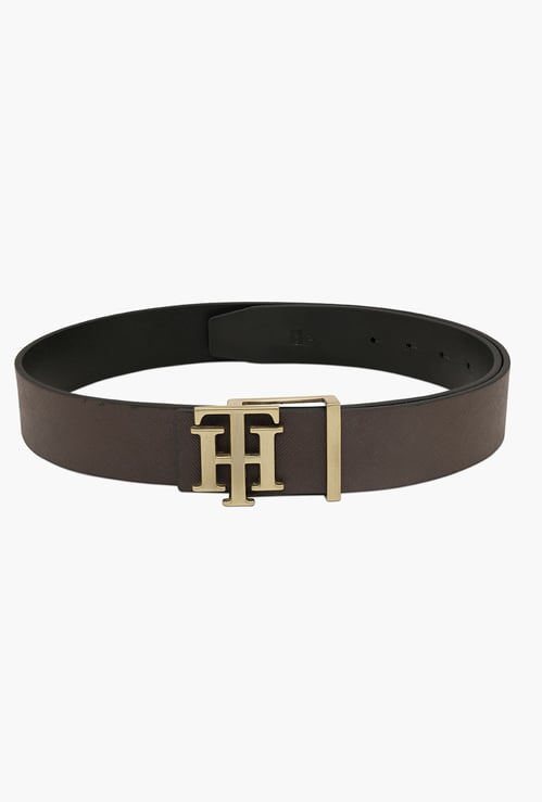 TOMMY HILFIGER Textured Reversible Belt