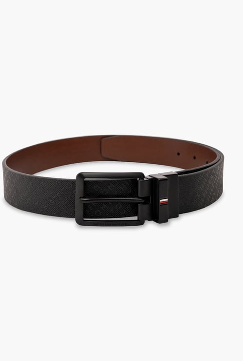 TOMMY HILFIGER Textured Reversible Belt