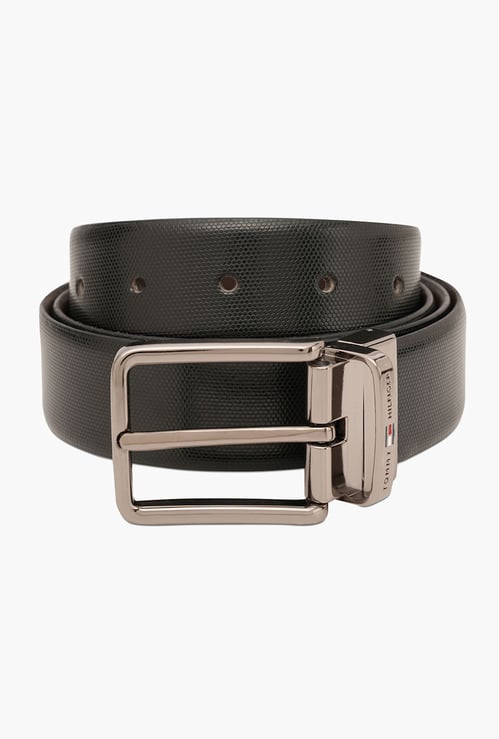 TOMMY HILFIGER Textured Reversible Belt