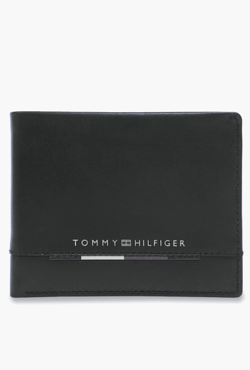 TOMMY HILFIGER Leather Bi-Fold Wallet