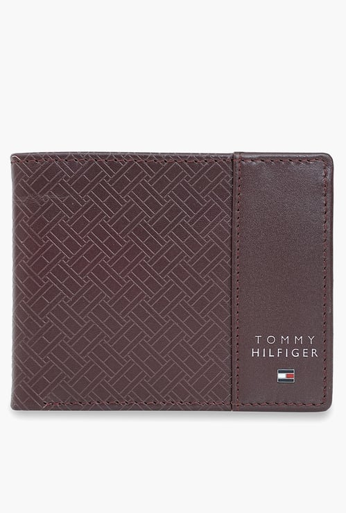 TOMMY HILFIGER Textured Bi-Fold Wallet