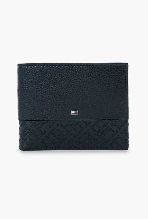TOMMY HILFIGER Textured Bi-Fold Wallet