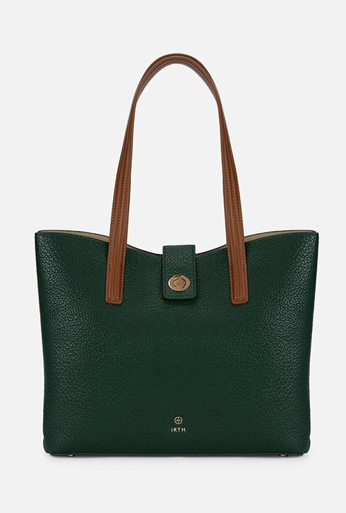 IRTH Textured Shoulder Bag