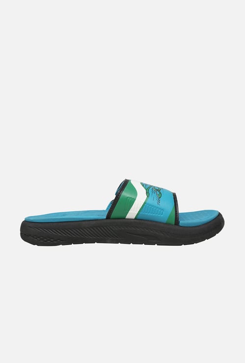PUMA Boys Printed Sliders