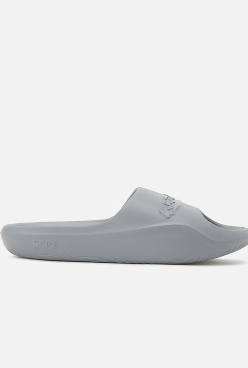 US POLO ASSN Solid Slip-On Sliders