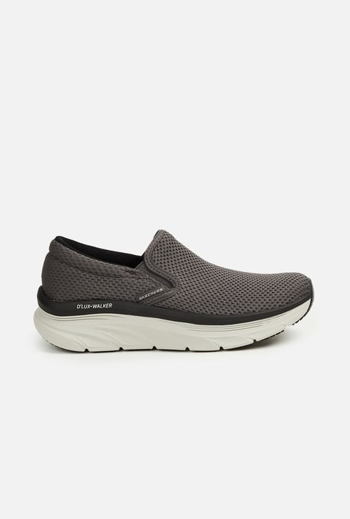 SKECHERS D'Lux Walker Textured Slip-On Sports Shoes