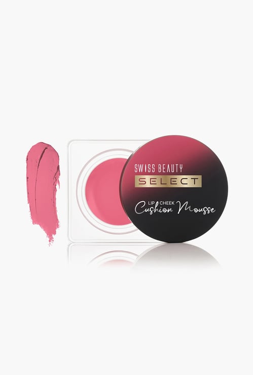 SWISS BEAUTY Select Lip & Cheek Cushion Mousse - Empress Pink - 4.5g