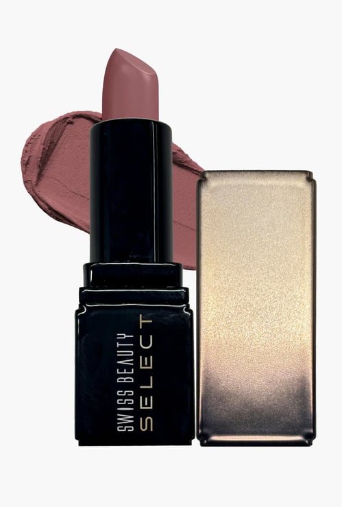 SWISS BEAUTY Select Dare To Matte Lipstick - 03 Antique Nude - 3.8g