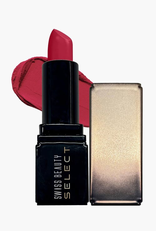 SWISS BEAUTY Select Dare To Matte Lipstick - 10 Racing Red - 3.8g