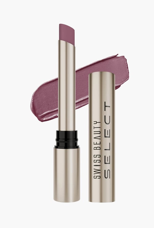 SWISS BEAUTY Select High On Shine Lipstick - Confident Cinnamon - 1g