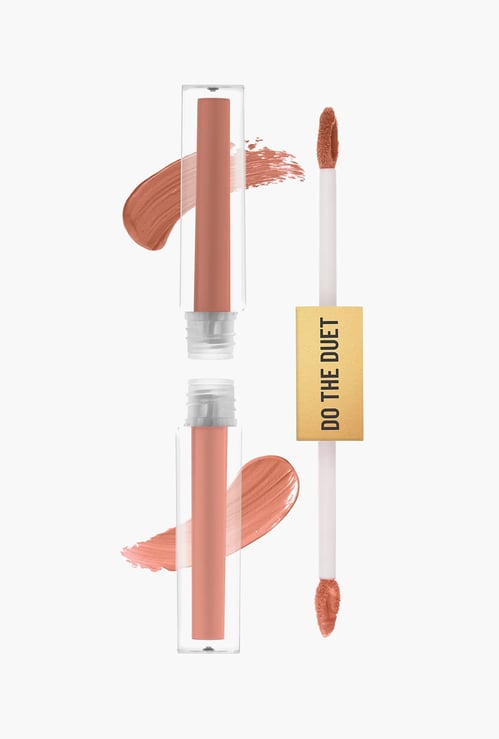 SWISS BEAUTY Select Do The Duet Liquid Lipstick - Amber Nude - 3ml