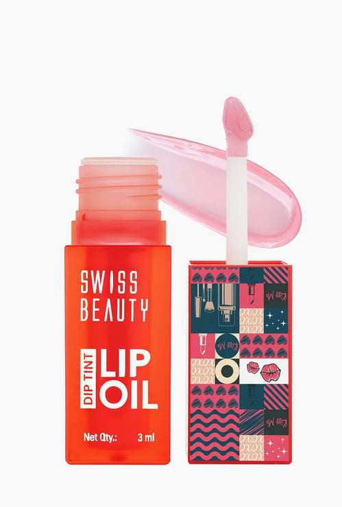SWISS BEAUTY Dip Tint Lip Oil - Strawberry - 3ml