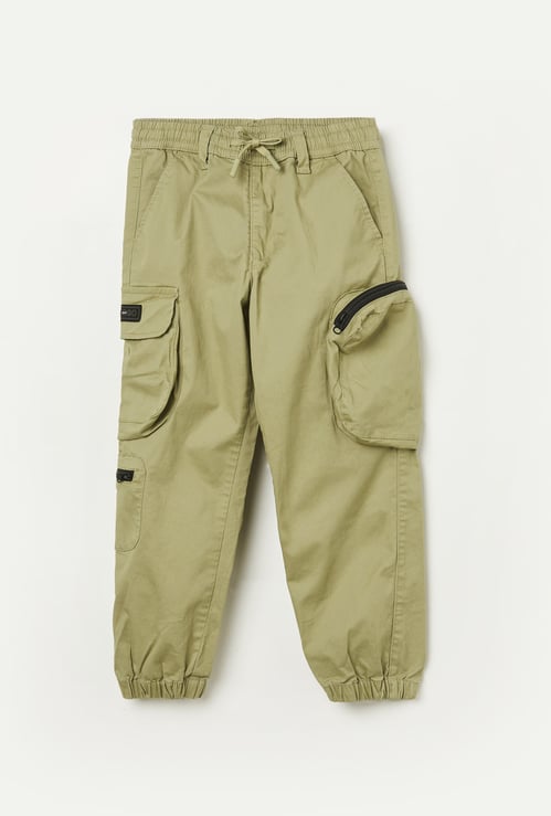 RUFF KIDS Boys Solid Joggers