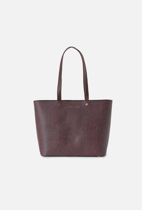 VAN HEUSEN Abstract Print Shoulder Bag