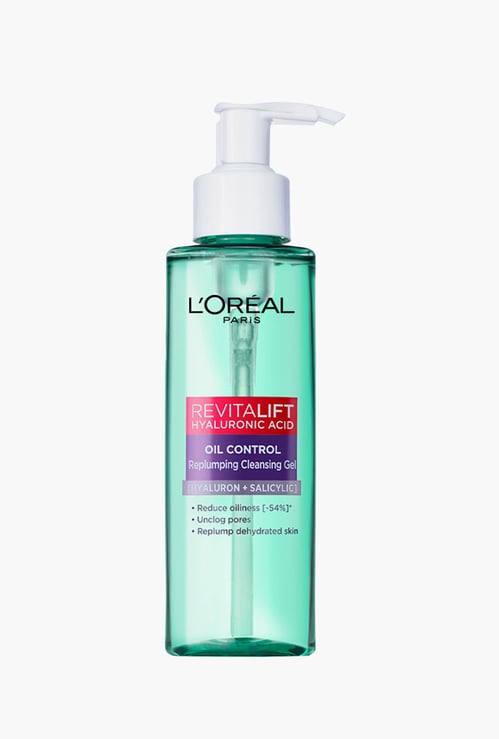 L'OREAL PARIS Revitalift Hyaluronic Acid Oil Control Replumping Cleansing Gel - 120 ml