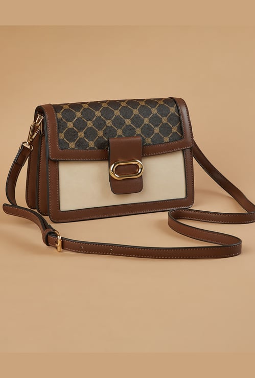 CODE Printed Sling Bag