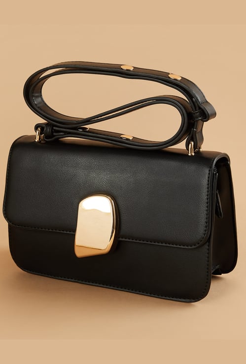 GINGER Sling Bag with Metallic Accent