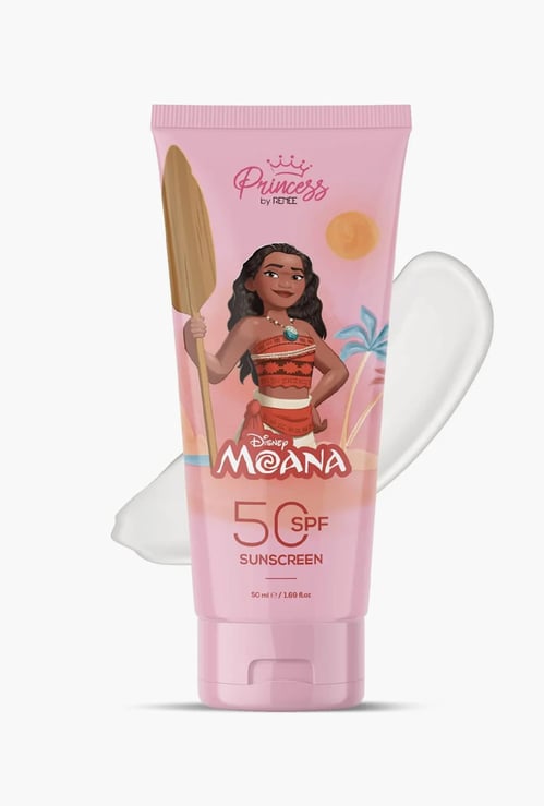 Renee Princess By Renee Disney Moana SPF 50 Sunscreen - 50ml