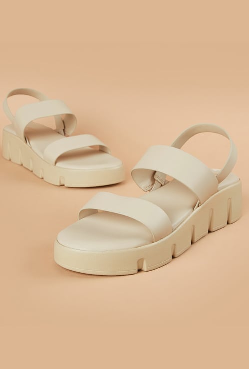 GINGER Slingback Flatforms