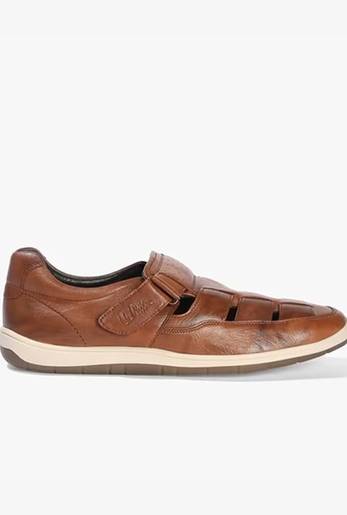 LEE COOPER Leather Fisherman Sandals