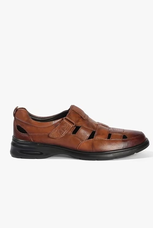 LEE COOPER Solid Fisherman Sandals