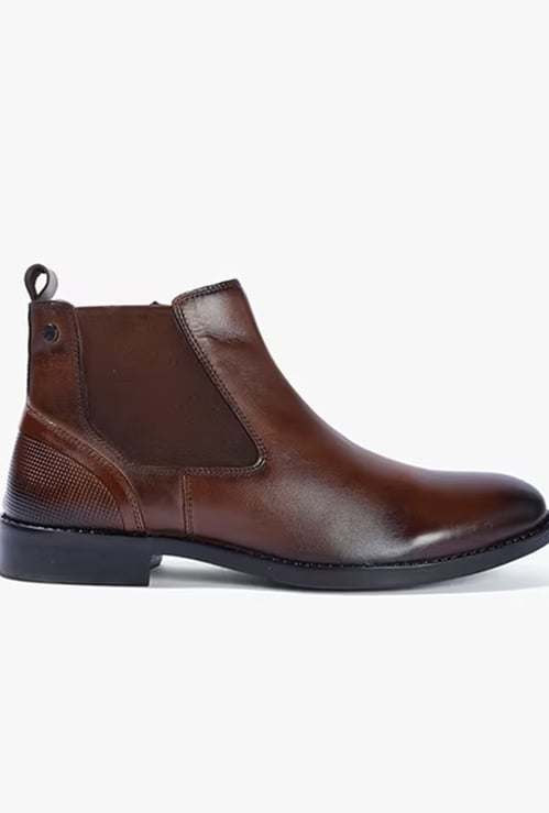LEE COOPER Solid Chelsea Boots