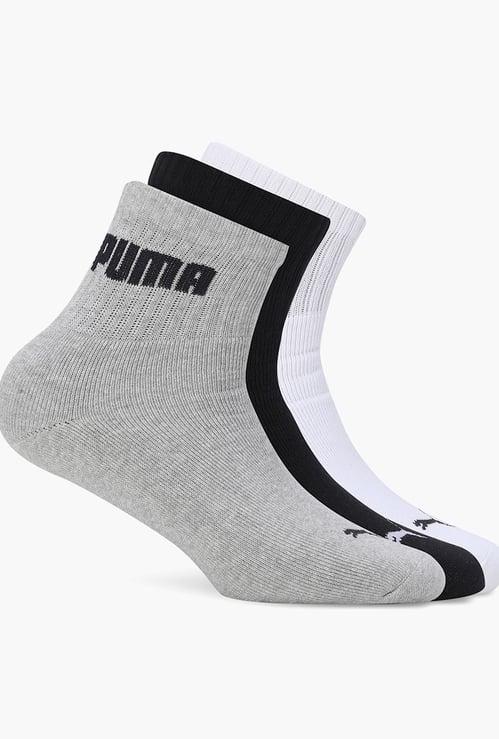 PUMA Printed Crew Length Socks - Pack of 3