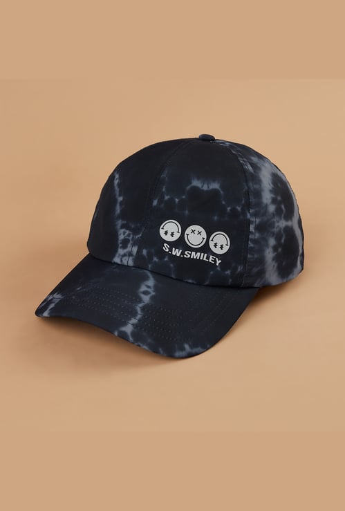 SW SMILEY Tie & Dye Baseball Cap