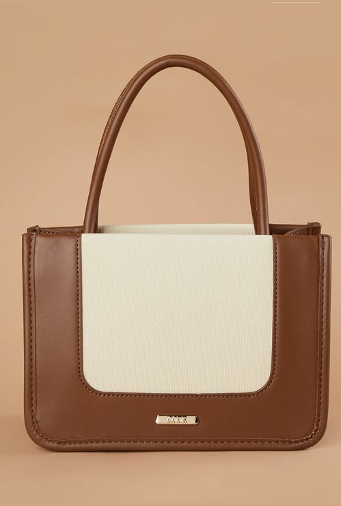 CODE Colourblock Handheld Bag