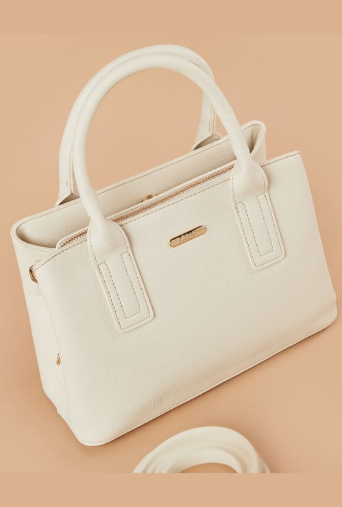 GINGER Textured Handheld Bag
