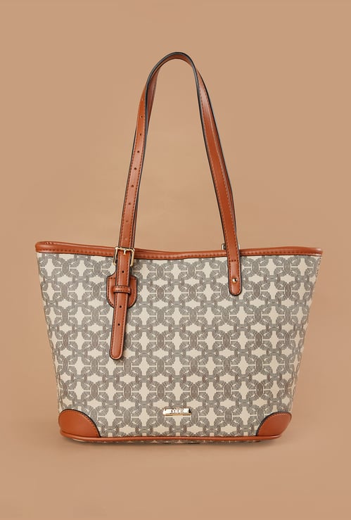 CODE Printed Shoulder Bag