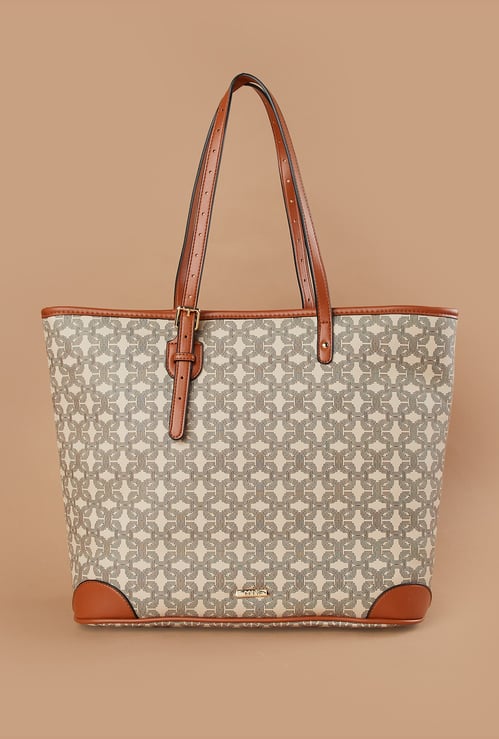 CODE Printed Shoulder Bag