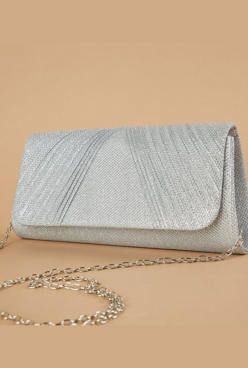 CODE Textured Envelope Clutch