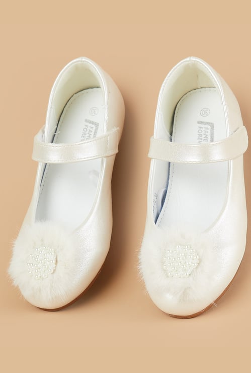 FAME FOREVER Embellished Ballerinas