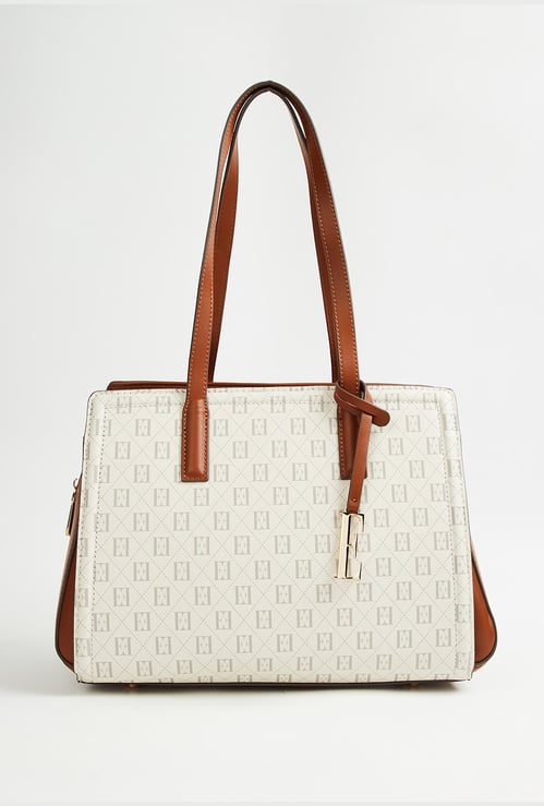 ELLE Printed Shoulder Bag