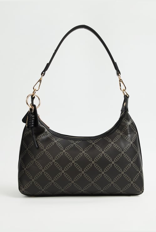ELLE Printed Hobo Bag