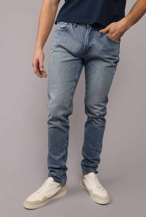 AMERICAN EAGLE Washed Slim Straight Jeans
