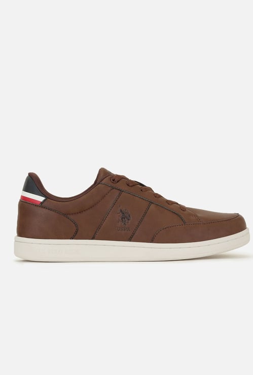 US POLO ASSN Solid Lace-Ups Shoes