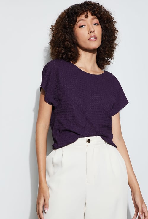 CODE Textured Top